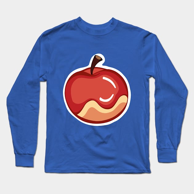 apple Long Sleeve T-Shirt by TASCHE